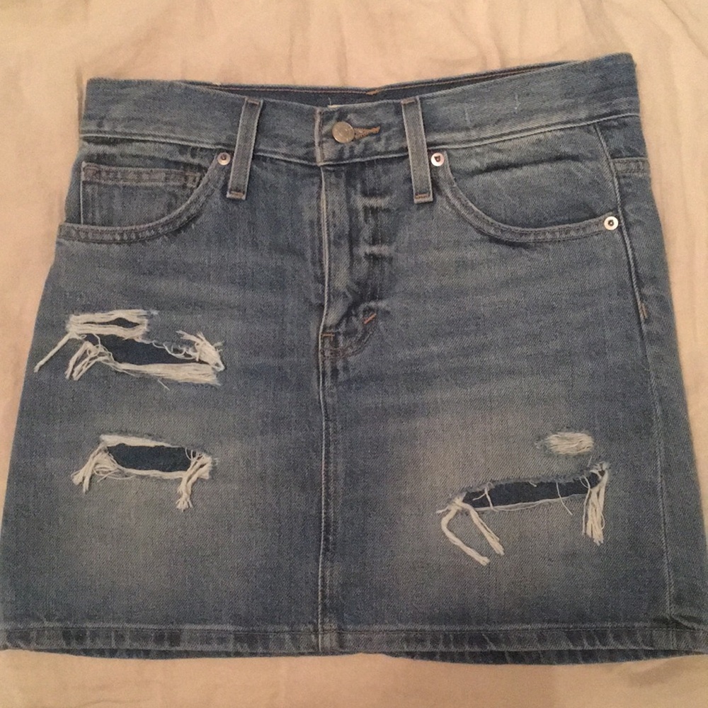 Madewell jean skirt, size 25